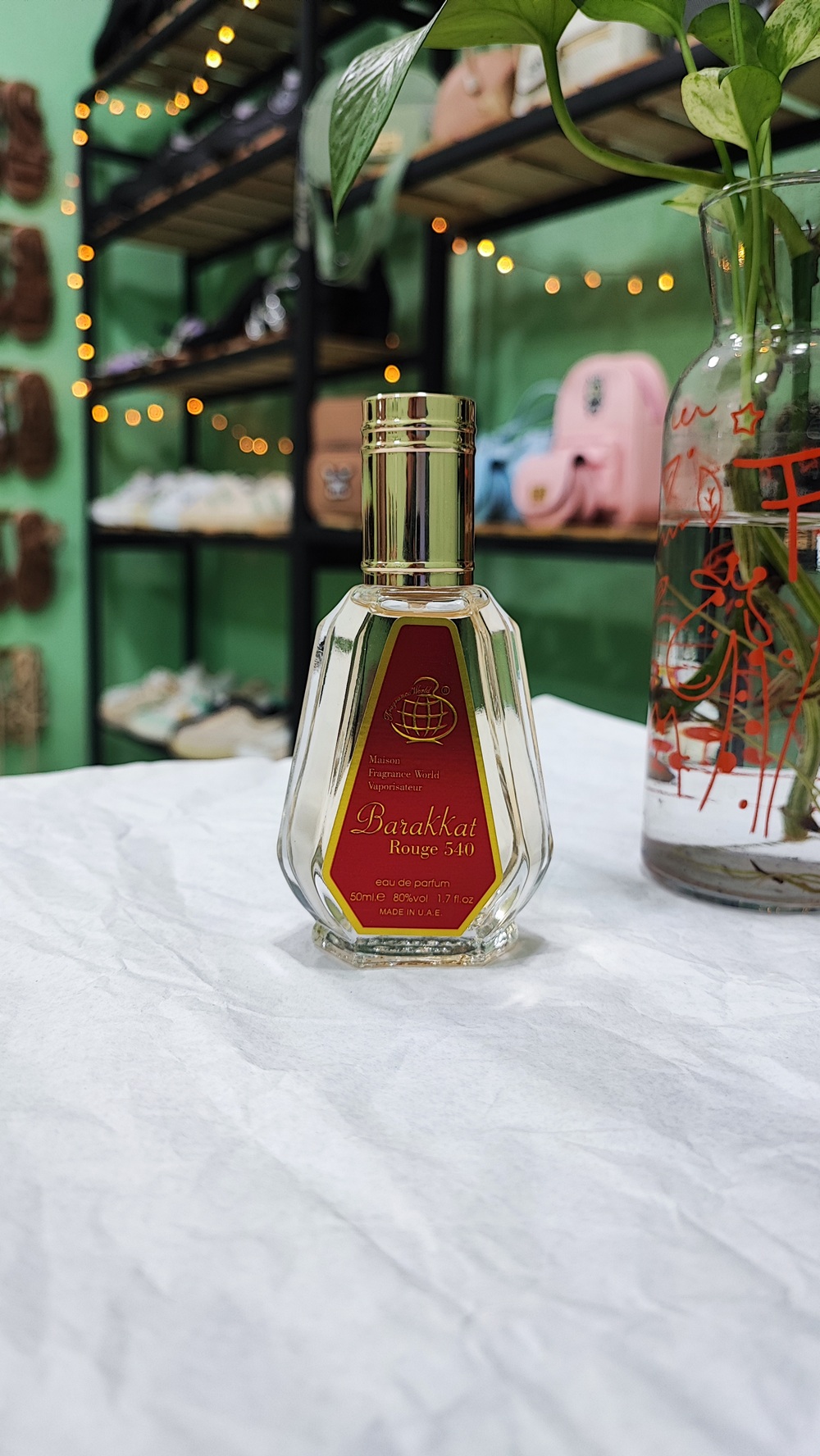 عطر ادکلن باکارات رژ 540 سفید  50 میلی لیتر برند فرگرانس ورد