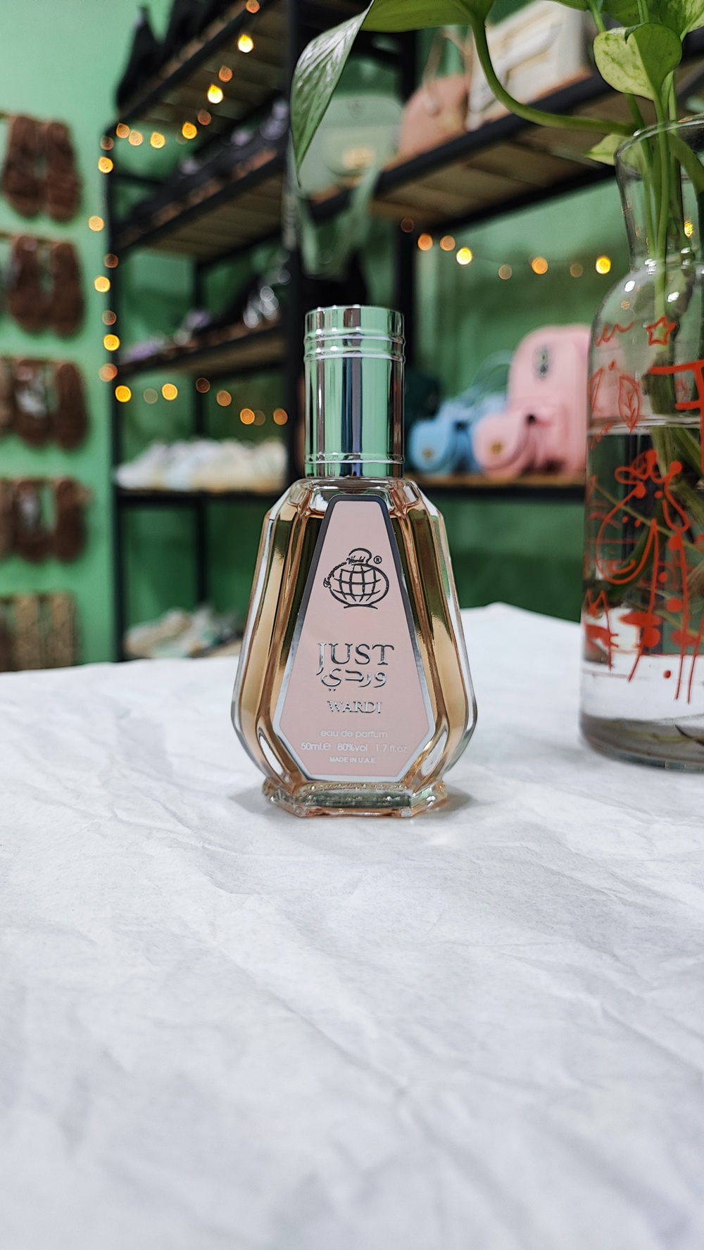 عطر ادکل جاست وردی ( یارا صورتی )  50 میلی لیتر برند فرگرانس ورد