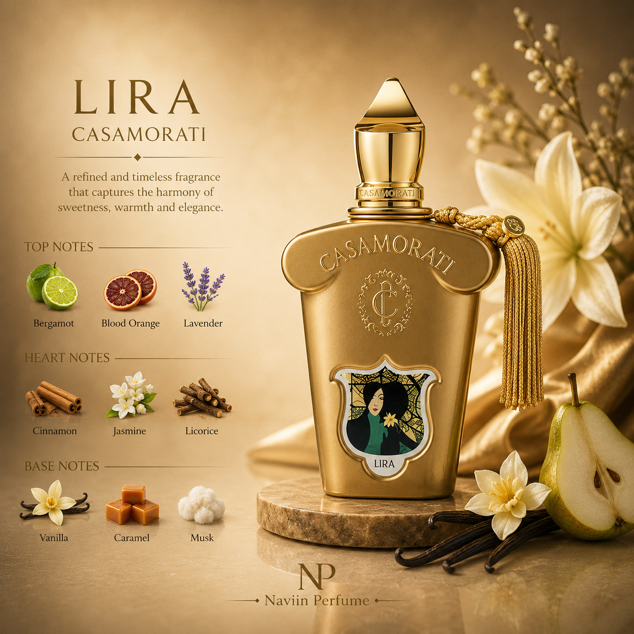 عطر کازاموراتی لیرا زنانه | Xerjoff Casamorati Lira