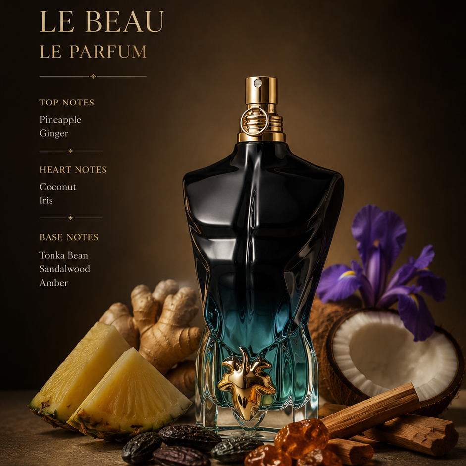 عطر ژان پل گوتیه له بو له پارفوم مردانه | Jean Paul Gaultier Le Beau Le Parfum