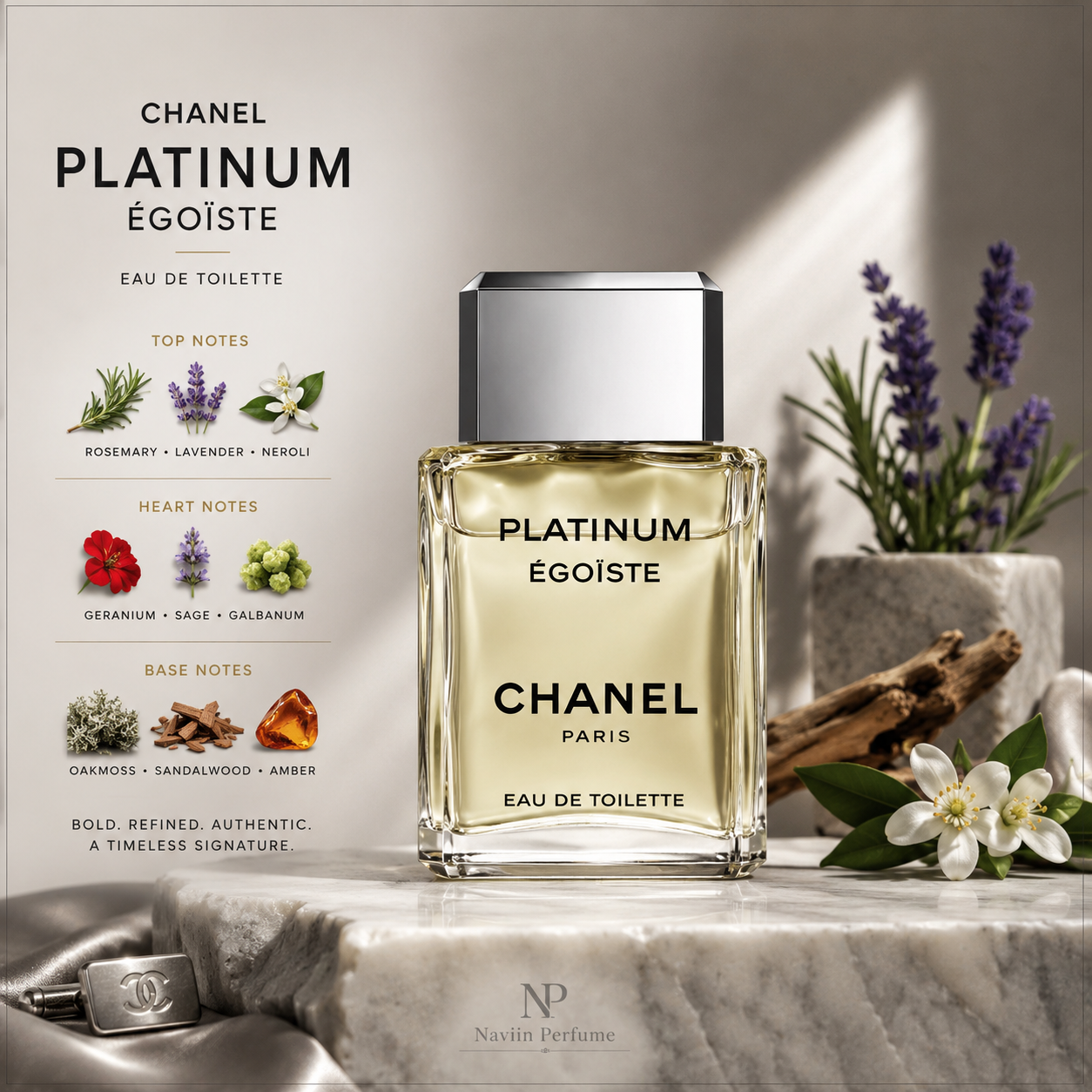 عطر شنل اگویست پلاتینیوم مردانه | Chanel Égoïste Platinum