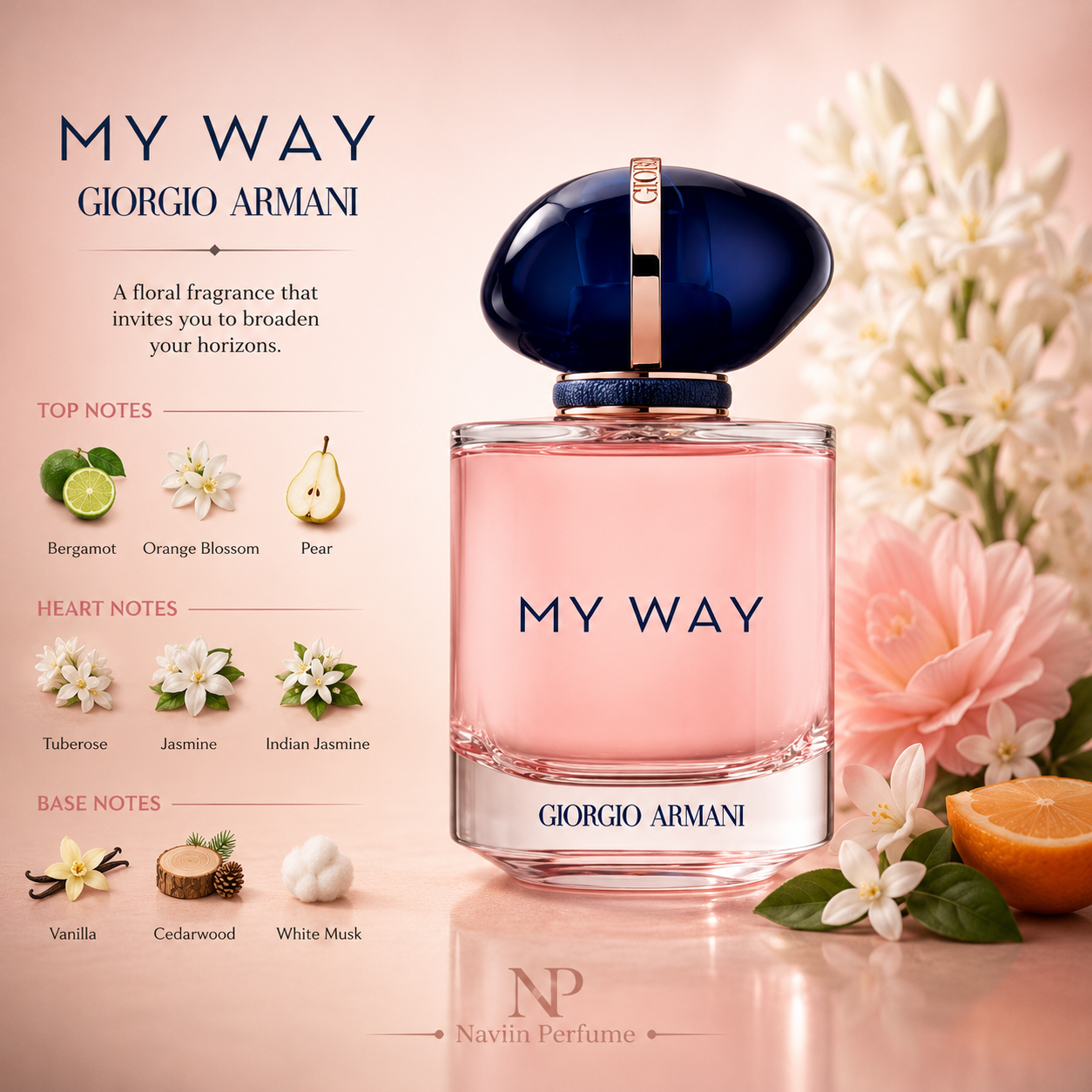 عطر جورجیو آرمانی مای وی زنانه | Giorgio Armani My Way