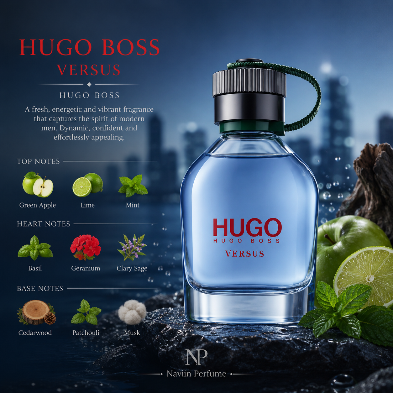 عطر هوگو باس من ( ورسوز ) مردانه | Hugo Boss Man