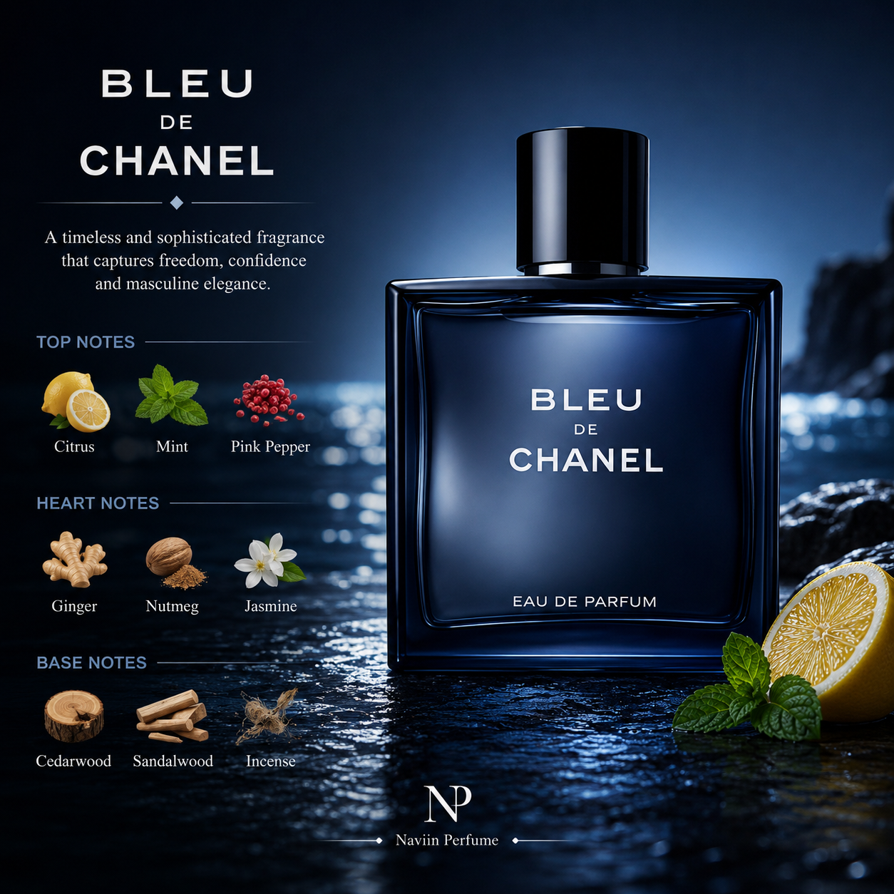 عطر بلو شنل مردانه | Bleu de Chanel