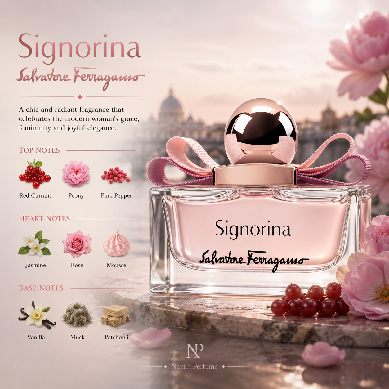 عطر سیگنورینا زنانه | Salvatore Ferragamo Signorina