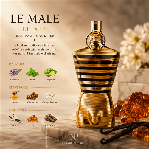 عطر له میل الکسیر مردانه | Jean Paul Gaultier Le Male Elixir