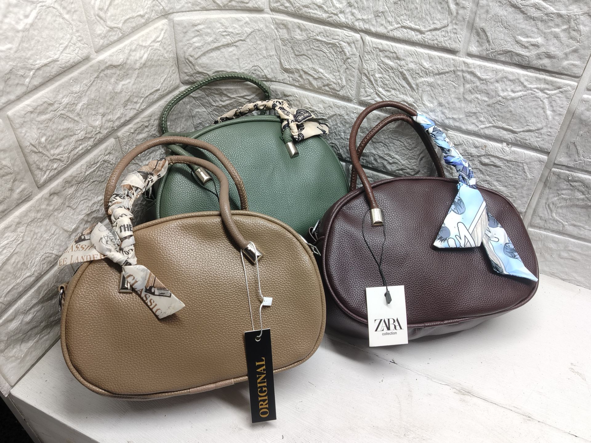 کیف رو دوشی و دستی شال دار زارا